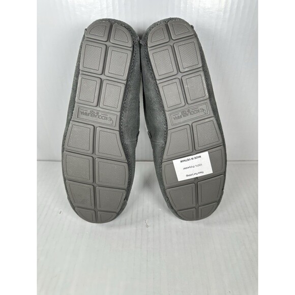 Size 8 Koolaburra by UGG Men Tipton Slip On Loafer Slippers Steel Gray Suede NEW main image 8